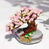 Bonsai Plant Pots Nano Building Set -Kawaii Store kawaiies plushies plush softtoy bonsai plant pots nano building set build it 150306