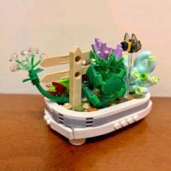 Bonsai Plant Pots Nano Building Set -Kawaii Store kawaiies plushies plush softtoy bonsai plant pots nano building set build it 398527