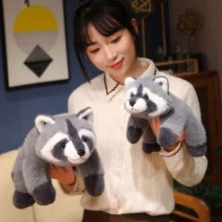 Boomer The Fluffy Raccoon Plushie -Kawaii Store kawaiies plushies plush softtoy boomer the fluffy raccoon plushie soft toy 528259