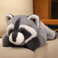 Boomer The Fluffy Raccoon Plushie -Kawaii Store kawaiies plushies plush softtoy boomer the fluffy raccoon plushie soft toy 742752