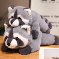 Boomer The Fluffy Raccoon Plushie -Kawaii Store kawaiies plushies plush softtoy boomer the fluffy raccoon plushie soft toy 758093