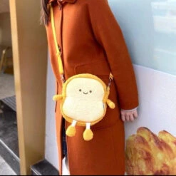 Apparel Bread Bestie Bag -Kawaii Store kawaiies plushies plush softtoy bread bestie bag new accessories 690645