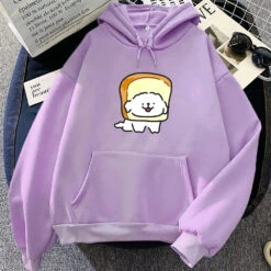 Apparel Bread Luckie The Dog Unisex Hoodie 20 Apparel Bread Luckie The Dog Unisex Hoodie -Kawaii Store kawaiies plushies plush softtoy bread luckie the dog unisex hoodie apparel light purple l 439882