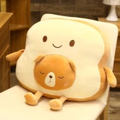Breadie Toastie Bestie - Slice Collection -Kawaii Store kawaiies plushies plush softtoy breadie toastie bestie slice edition soft toy bear 115383
