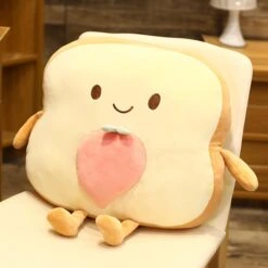 Breadie Toastie Bestie - Slice Collection -Kawaii Store kawaiies plushies plush softtoy breadie toastie bestie slice edition soft toy peach 198858