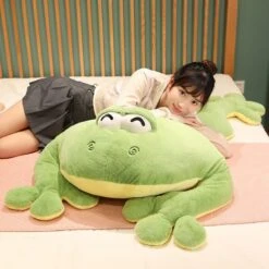 Brogy The Giant Frog Plushie -Kawaii Store kawaiies plushies plush softtoy brogy the giant frog plushie soft toy 856252