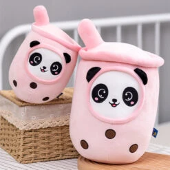 Bubble Tea Panda Family Plushies -Kawaii Store kawaiies plushies plush softtoy bubble tea panda family plushies new soft toy 594740