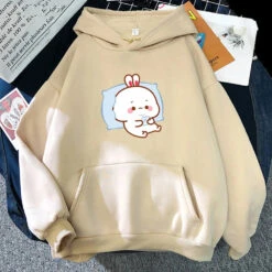 Apparel Bubu The Chilling Bunny Unisex Hoodie