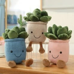 Buddy Moonstones Flower Pot Plush -Kawaii Store kawaiies plushies plush softtoy buddy moonstones flower pot plush soft toy 3pc combo 655019