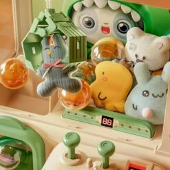 Bunny Hat Panda Bear Mini Claw Machine -Kawaii Store kawaiies plushies plush softtoy bunny hat panda bear mini claw machine toys 884387