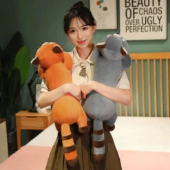 Bushy And Buster The Lying Raccoon Plushies -Kawaii Store kawaiies plushies plush softtoy bushy and buster the lying raccoon plushies soft toy 524575