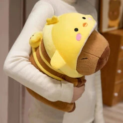 Capybara Animal Cosplay Hat Plushies -Kawaii Store kawaiies plushies plush softtoy capybara animal cosplay hat plushies soft toy 942319