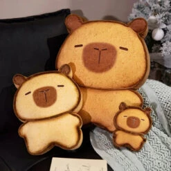 Capybara Bread Cookie Toasted Plushies