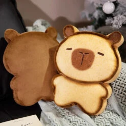 Capybara Bread Cookie Toasted Plushies -Kawaii Store kawaiies plushies plush softtoy capybara bread cookie toasted plushies soft toy 280894