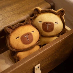 Capybara Bread Cookie Toasted Plushies -Kawaii Store kawaiies plushies plush softtoy capybara bread cookie toasted plushies soft toy 387019