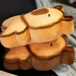 Capybara Bread Cookie Toasted Plushies -Kawaii Store kawaiies plushies plush softtoy capybara bread cookie toasted plushies soft toy 794806