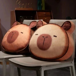 Capybara & Cat Toastie Bread Cookie Plushies -Kawaii Store kawaiies plushies plush softtoy capybara cat toastie bread cookie plushies soft toy 513653