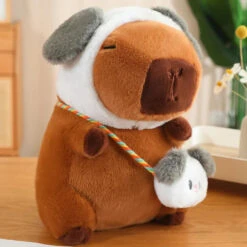 Capybara Frog Besties Costume Plush -Kawaii Store kawaiies plushies plush softtoy capybara frog besties costume plush soft toy dog 10in 25cm 262495