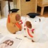 Capybara Graduation Plushies -Kawaii Store kawaiies plushies plush softtoy capybara graduation plushies soft toy 683504