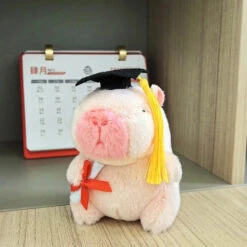 Capybara Graduation Plushies -Kawaii Store kawaiies plushies plush softtoy capybara graduation plushies soft toy 934675