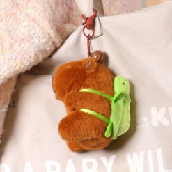 Capybara Keychain Pendant Plush