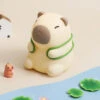 Capybara Turtle Backpack LED Night Light -Kawaii Store kawaiies plushies plush softtoy capybara turtle backpack led night light home decor 469893