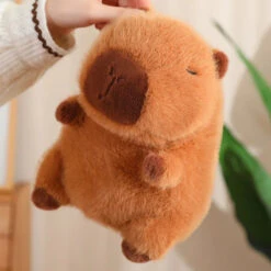 Capybara With Vegetable Hats Plushie -Kawaii Store kawaiies plushies plush softtoy capybara with vegetable hats plushie soft toy 880577