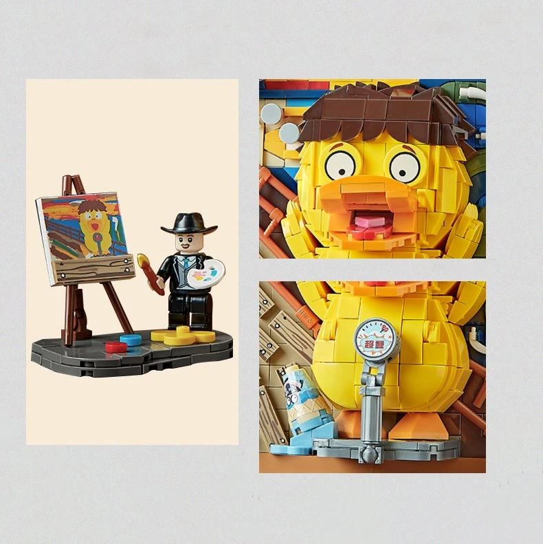 Caricature Famous Paintings Micro Building Blocks 19 Caricature Famous Paintings Micro Building Blocks - Image 17