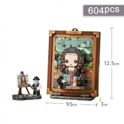 Caricature Famous Paintings Micro Building Blocks 35 Caricature Famous Paintings Micro Building Blocks -Kawaii Store kawaiies plushies plush softtoy caricature famous paintings micro building blocks build it 601920