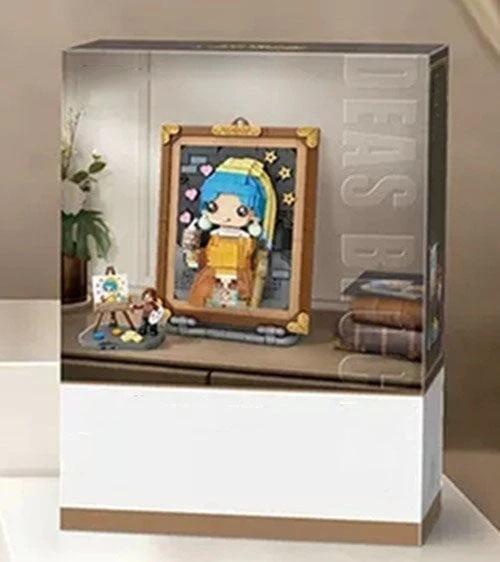 Caricature Famous Paintings Micro Building Blocks 11 Caricature Famous Paintings Micro Building Blocks - Image 9