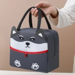 Cartoon Animal Cat Dog Duck Lunch Bag -Kawaii Store kawaiies plushies plush softtoy cartoon animal cat dog duck lunch bag new bag 838587