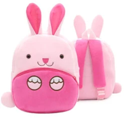 Apparel Cartoon Animal Children's BackPack Collection -Kawaii Store kawaiies plushies plush softtoy cartoon animal childrens backpack collection bags bunny 501435