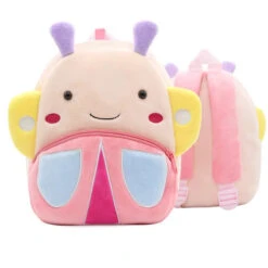 Apparel Cartoon Animal Children's BackPack Collection -Kawaii Store kawaiies plushies plush softtoy cartoon animal childrens backpack collection bags butterfly 467393