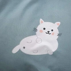 Cartoon Cat Dog 120gsm Polyester Bedding Set 14 Cartoon Cat Dog 120gsm Polyester Bedding Set -Kawaii Store kawaiies plushies plush softtoy cartoon cat dog 120gsm polyester bedding set bedding sets 752389