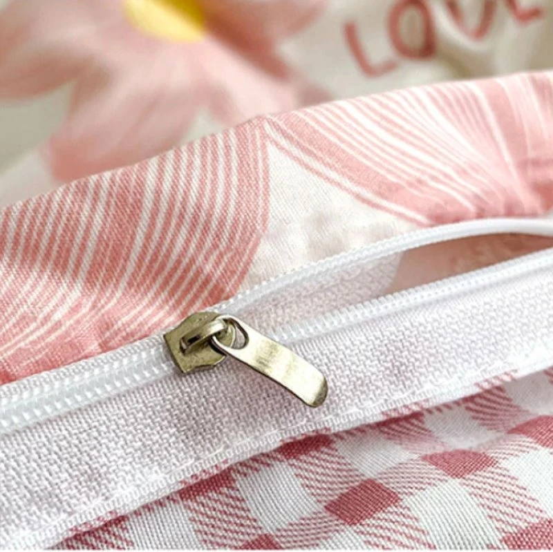 Cartoon Floral Pink Purple Green Bedding Set Collection 15 Cartoon Floral Pink Purple Green Bedding Set Collection - Image 13