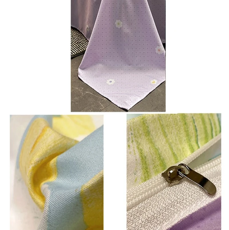 Cartoon Floral Pink Purple Green Bedding Set Collection 11 Cartoon Floral Pink Purple Green Bedding Set Collection - Image 9