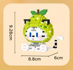 Cat And Tiger Onesie Nano Building Blocks 15 Cat And Tiger Onesie Nano Building Blocks -Kawaii Store kawaiies plushies plush softtoy cat and tiger onesie nano building blocks build it 535282