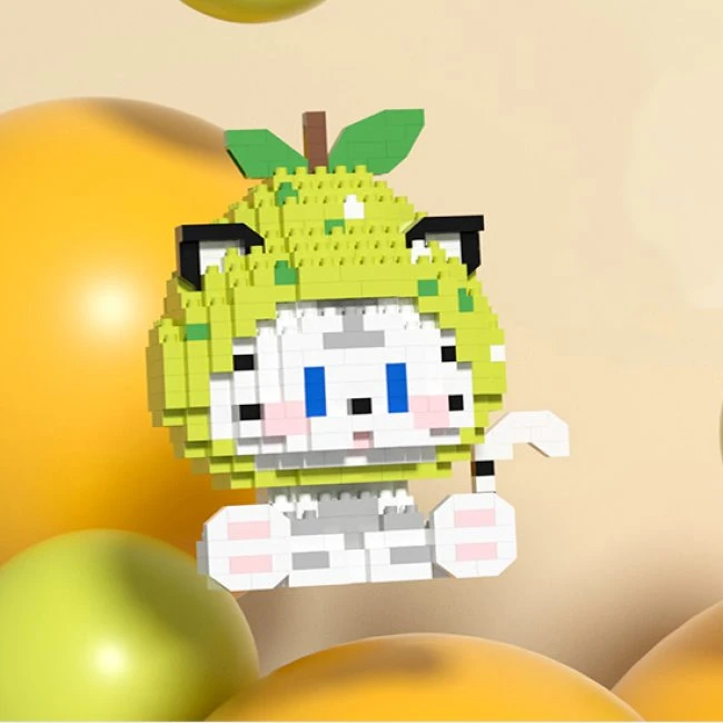 Cat And Tiger Onesie Nano Building Blocks 4 Cat And Tiger Onesie Nano Building Blocks - Image 2