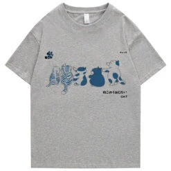 Apparel Cat Family Gazing At Stars Unisex Tee -Kawaii Store kawaiies plushies plush softtoy cat family gazing at stars unisex tee tops gray s 163260