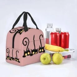 Cat Illustration Halloween Themed Lunch Bags -Kawaii Store kawaiies plushies plush softtoy cat illustration halloween themed lunch bags bag 482552