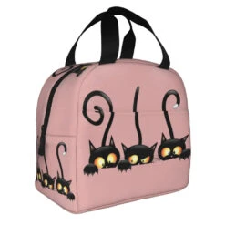 Cat Illustration Halloween Themed Lunch Bags -Kawaii Store kawaiies plushies plush softtoy cat illustration halloween themed lunch bags bag 794818