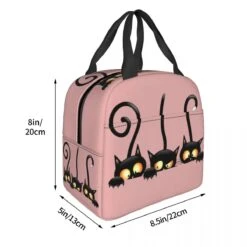 Cat Illustration Halloween Themed Lunch Bags -Kawaii Store kawaiies plushies plush softtoy cat illustration halloween themed lunch bags bag 992973