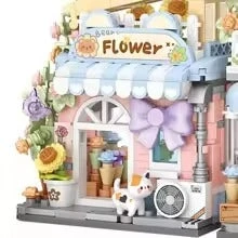 Cat Taiyaki Flower Cafes Foldable Micro Building Set Collection 11 Cat Taiyaki Flower Cafes Foldable Micro Building Set Collection - Image 9