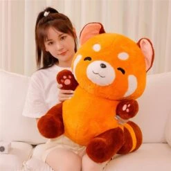 Chai The Kawaii Red Panda Plushie -Kawaii Store kawaiies plushies plush softtoy chai the kawaii red panda plushie soft toy 138718