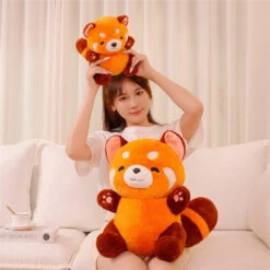 Chai The Kawaii Red Panda Plushie -Kawaii Store kawaiies plushies plush softtoy chai the kawaii red panda plushie soft toy 177336