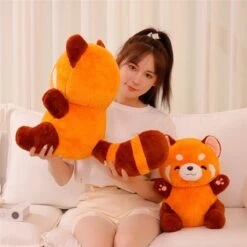 Chai The Kawaii Red Panda Plushie -Kawaii Store kawaiies plushies plush softtoy chai the kawaii red panda plushie soft toy 316002