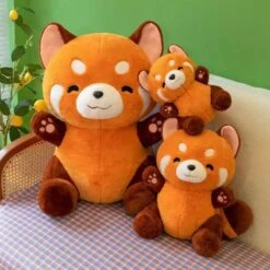 Chai The Kawaii Red Panda Plushie -Kawaii Store kawaiies plushies plush softtoy chai the kawaii red panda plushie soft toy 634030
