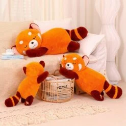 Chai The Sleeping Red Panda Plushie 16 Chai The Sleeping Red Panda Plushie -Kawaii Store kawaiies plushies plush softtoy chai the sleeping red panda plushie new soft toy 578972