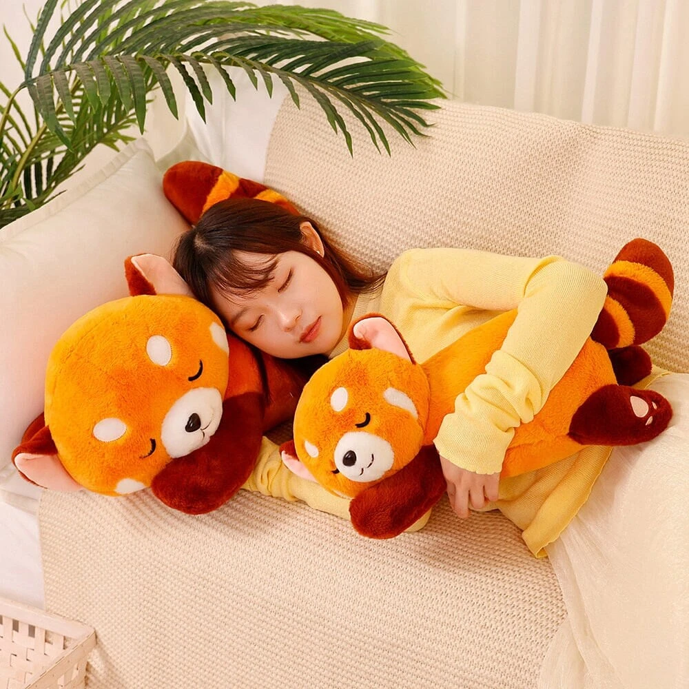 Chai The Sleeping Red Panda Plushie 11 Chai The Sleeping Red Panda Plushie - Image 9