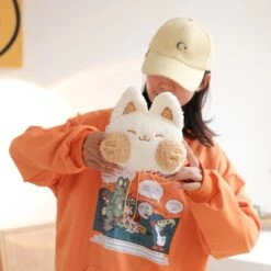Apparel Cheeky Fox Plush Bag -Kawaii Store kawaiies plushies plush softtoy cheeky fox plush bag new apparel 330956